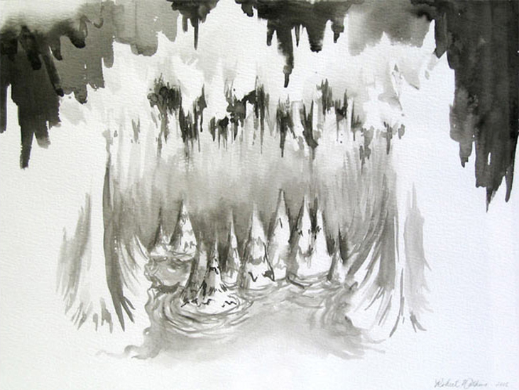 stalagmites